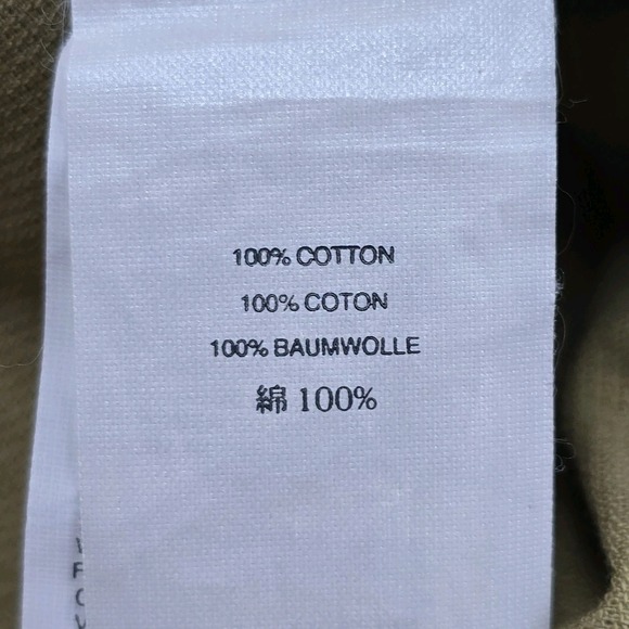 Wallace & Barnes‎ Men's Cotton Short-Sleeve Shirt S Beige Workwear Safari Woven - Picture 5 of 12